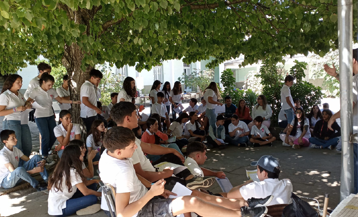 estudiantes Liceo de Sarandí del Yí