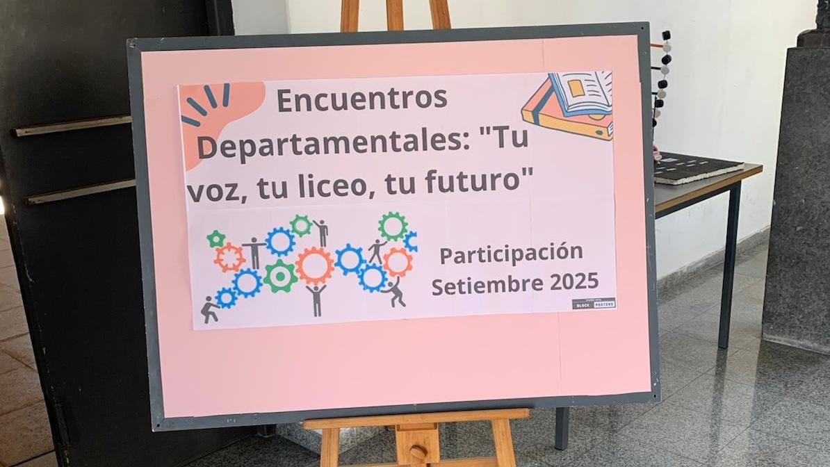 Bienvenida a los encuentros departamentales. 