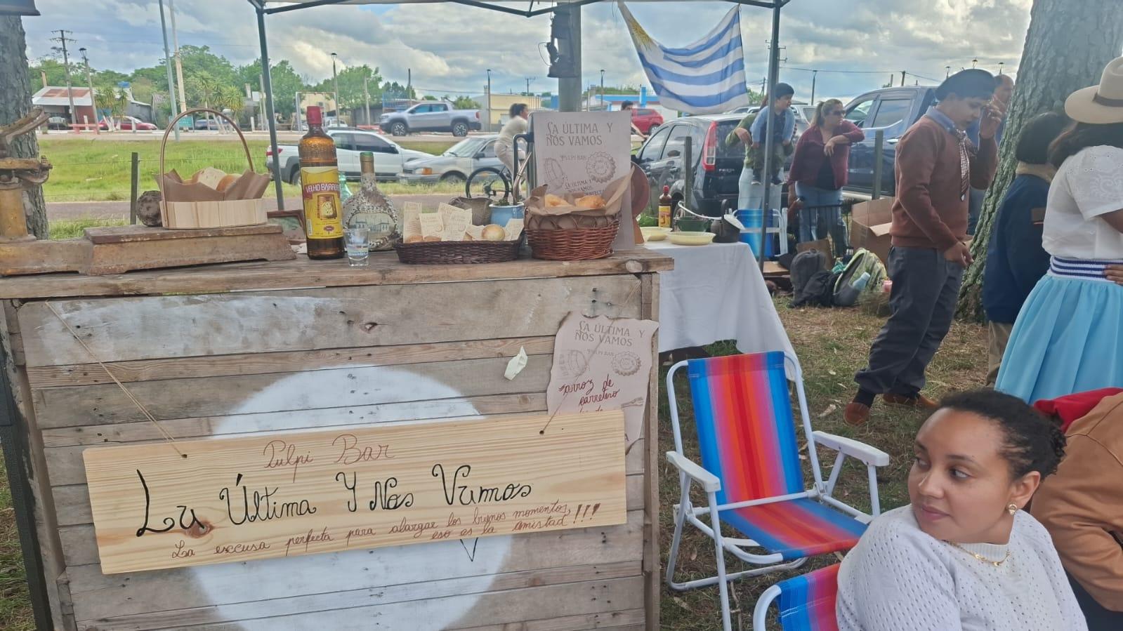 Un gazecho que representa un bar.