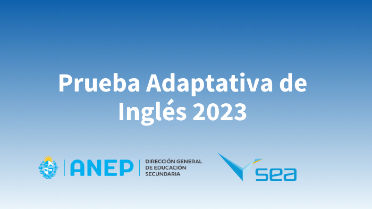 prueba adaptativa de ingles 2023