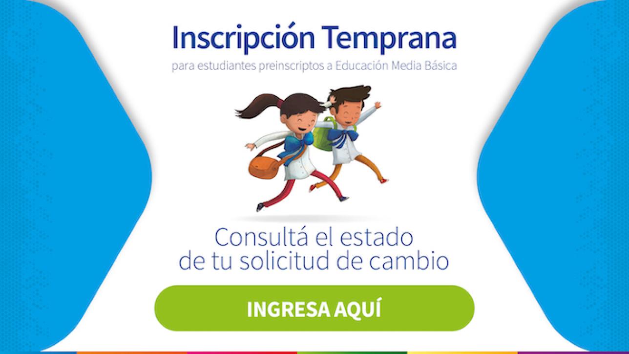 inscripción temprana