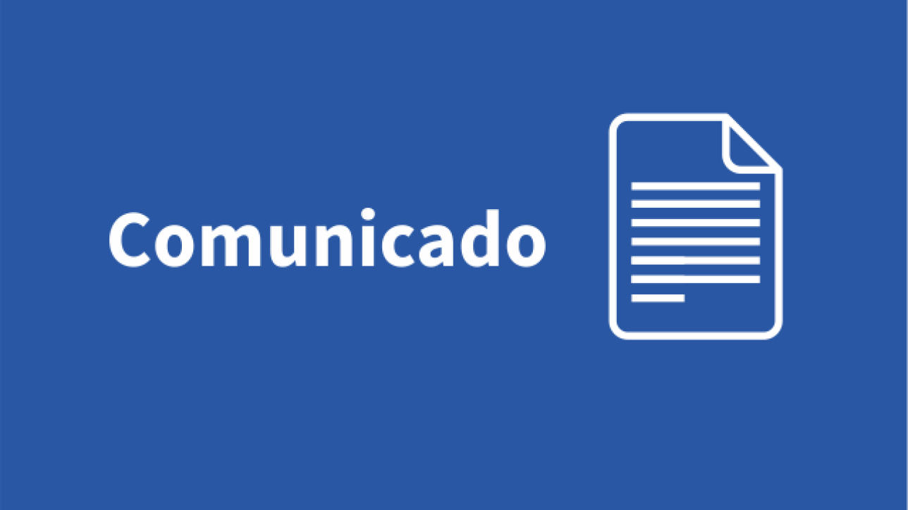 Comunicado 