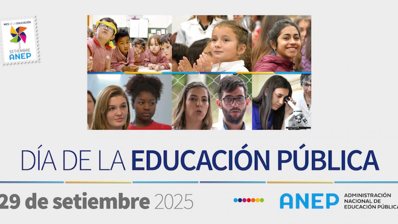 Banner del Día de la Educación Pública